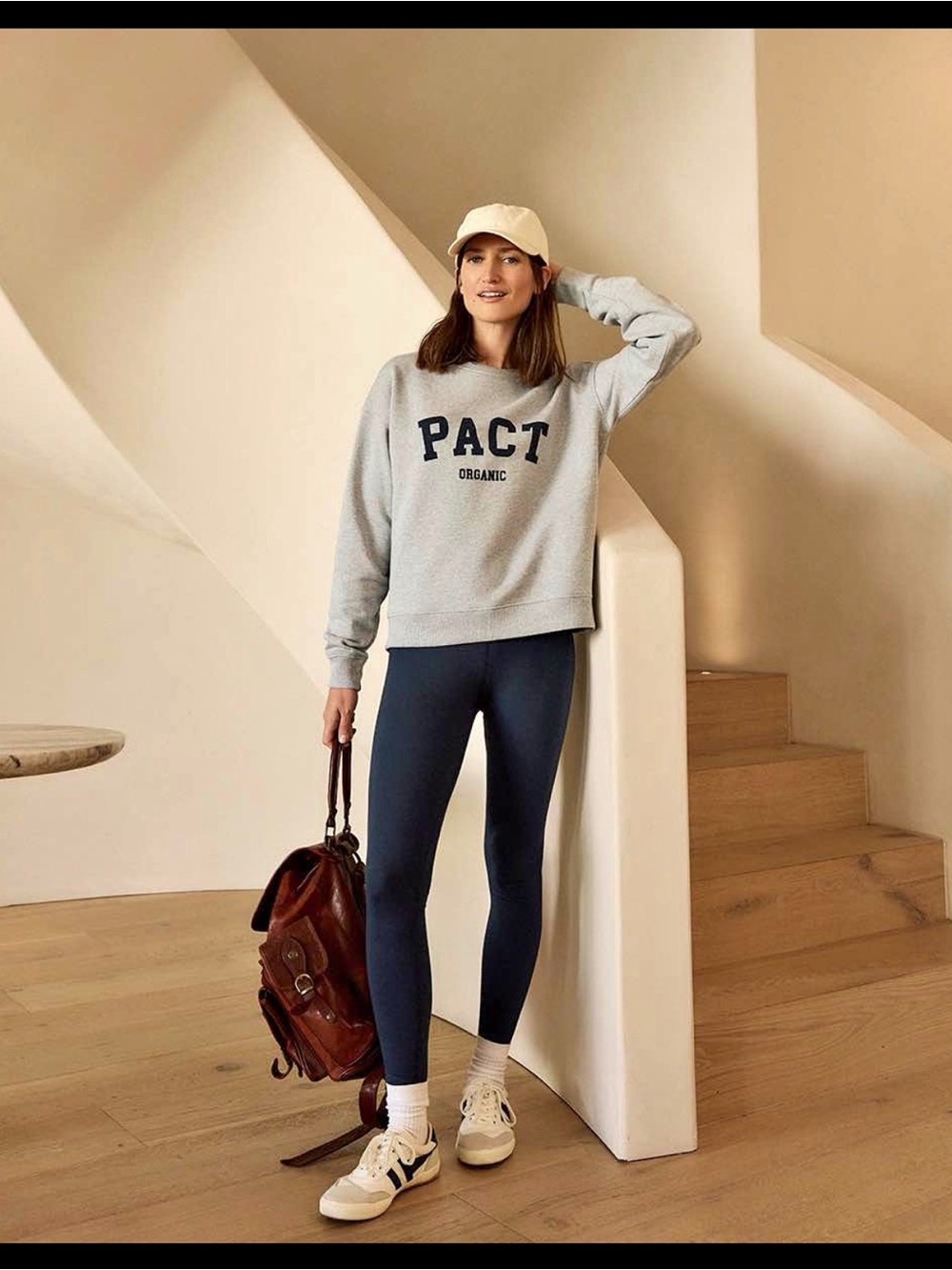 Pact organic cotton on the go leggings